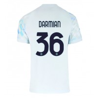 Inter Milan Matteo Darmian #36 Vonkajší futbalový dres 2025-26 Krátky Rukáv